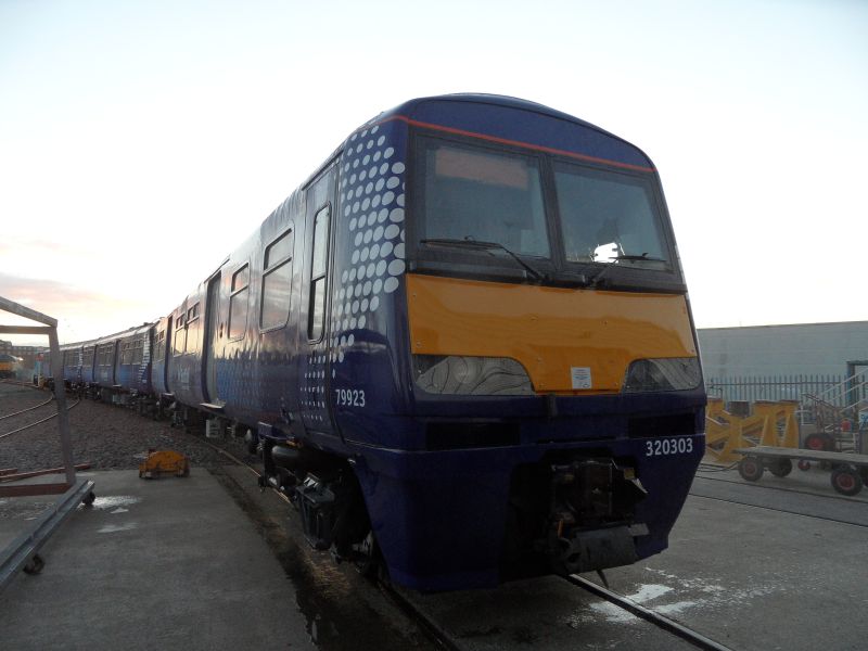 Class 320 TBOX overhaul works update